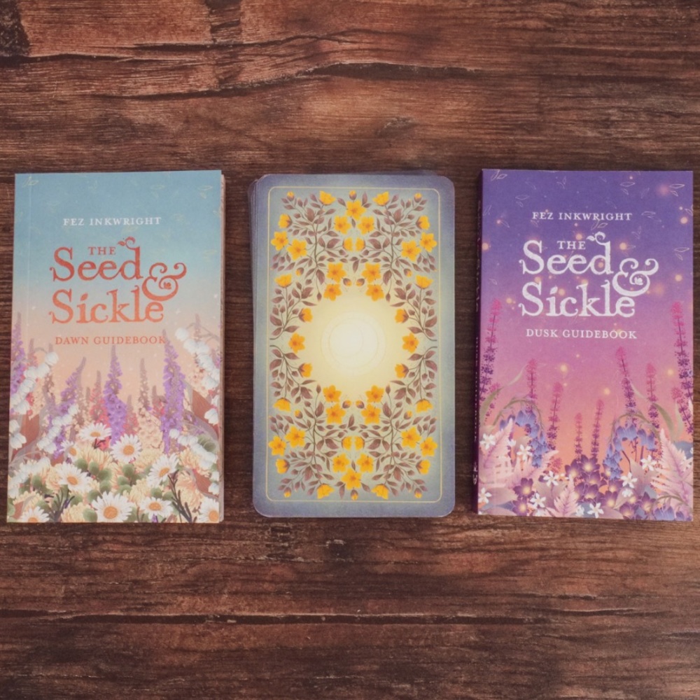 🌱Seed and🌾Sickle Oracle🌓Deck✨ - Picture 13 of 16